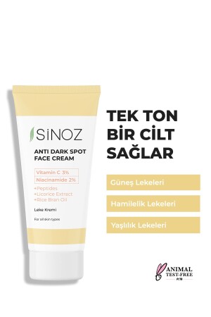 كريم MNZ- Fleck (فيتامين س 3% نياسيناميد 2%) 40 مل - Sinoz