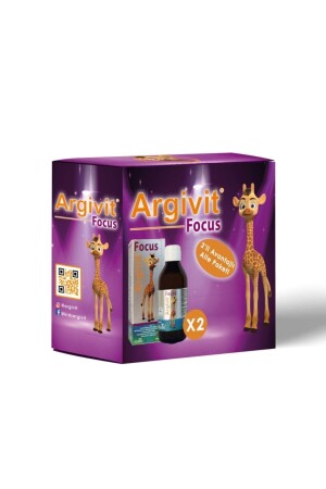 MNZ- Focus حزمة عائلية مفيدة (2 قطعة X 150 مل) سروب - Argivit