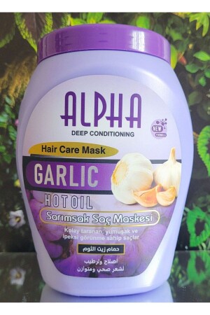 قناع شعر MNZ- Garlic 1000ml - Alpha