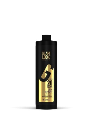 MNZ- Glamlook 20 حجم كريم أكسيد 1000 مل خفيف الطلاء - Glam Look