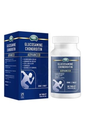 MNZ- Glucosamine Chondroitin Advanced 60 حبوب منع الحمل 8699540025738 - Nbl