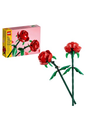 مجموعة بناء من طراز MNZ-® Iconic Rose 40460 (120 قطعة) - Lego
