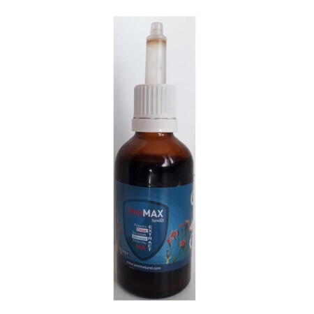 MNZ- İmmumax استخراج الأعشاب الطبيعي غير الكحولي 50 مل - Yeşil Naturel