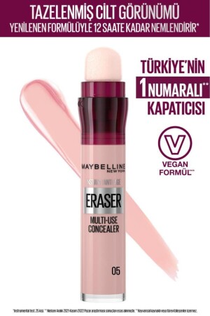 MNZ- Instant Anti Age Eraser Concealer - 05 إضاءة - Maybelline New York