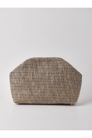 كيس يدوي من MNZ-النساء المقطوعة من الـ Jute Straw Clutch HYBS-CJ01 - HEYBE'S