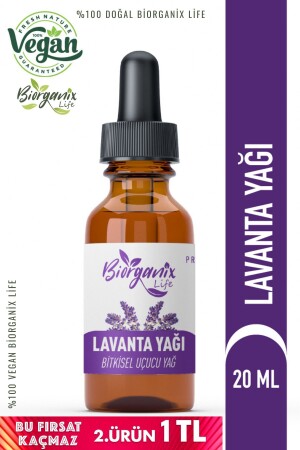 زيت MNZ- Lavender 20 مل زيت ضروري - Biorganix Life