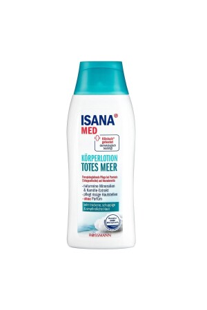 مادة لوشن الجسم من نوع MNZ- Med مع ملح بحر ميت للجلد الجاف جدا والحساس 250ml SR19110182 - ISANA