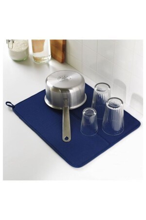 غطاء جفاف الأطباق من طراز MNZ Meridyendukkan Navy Blue Color - Ikea