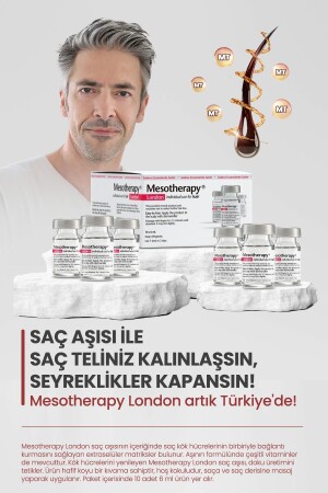 (MNZ- Mesotherapy London Hair Vaccine) 6 مل - Mesotherapy