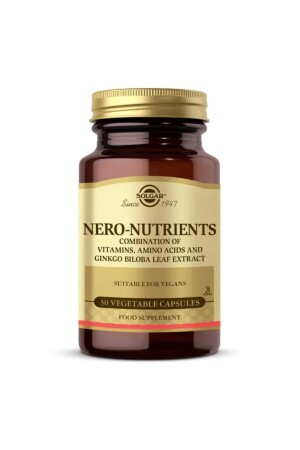MNZ- Nero المغذيات 30 كبسولة الفيتامينات المتعددة - Solgar