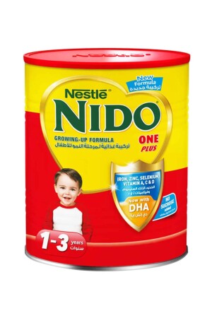 MNZ- Nıdo One Plus تناول حليب مسحوق لفترة 1-3 سنوات الأطفال 400 ج - Nestle