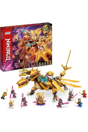 MNZ-® NINJAGO® لويدز الذهبية الدرقة فوق البنود 71774 - مجموعة بناء للأطفال من 9 سنوات فصاعداً (989 قطعة) - LEGO