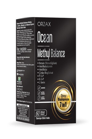 MNZ- Ocean Methyl Balance 60 كبسولة OCEAN- T3 - Ocean
