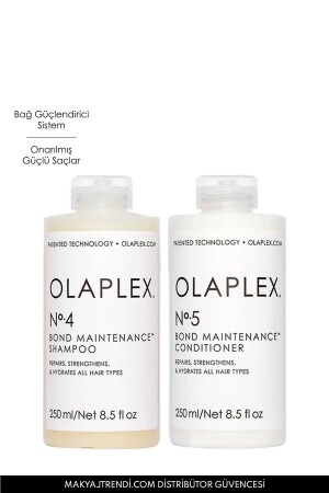 MNZ - تنظيف يومي وتكييفه - مجموعة تعزيز العلاقات التي تنظف وتسخين وتصلح الشعر - Olaplex