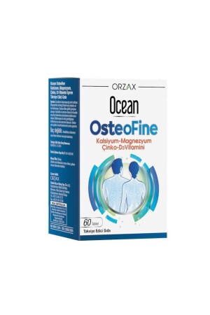 MNZ- Osteofine 60 حبوب الكالسيوم - المغنيسيوم - الزنك و فيتامين د3 - Ocean