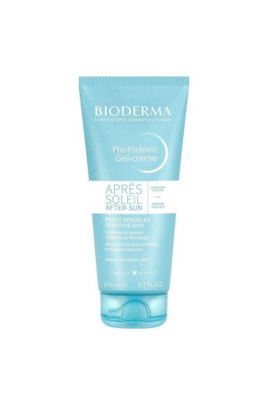 MNZ- Photoderm بعد جيل الشمس - كريم بعد ترطيب الشمس ، كريم الرعاية الراسکة 200 ml 1006653820 - Bioderma