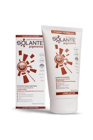 لوشن رعاية الشمس MNZ- Pigmenta Spf50 150 مل - Solante