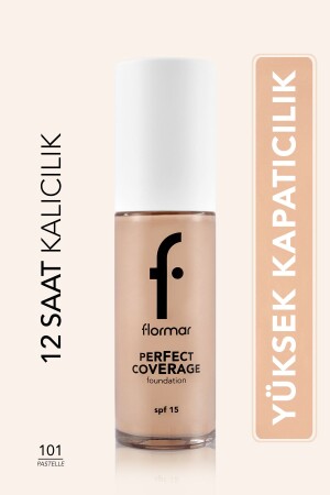 التغطية المثالية من MNZ التغطية المكثفة المستندة إلى المياه (PINK UNDERTONE) -101 Pastelle -8682536058148 - Flormar
