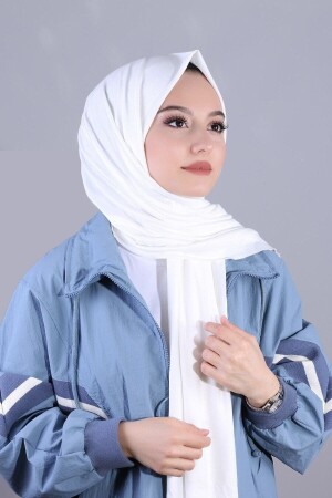 قشرة القطن البيضاء المشمشة للمرأة من MNZ - Quqqascarf