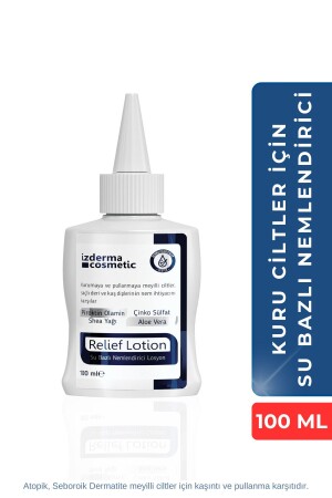 مخزون MNZ- Relief Lotion مخزون ترطيب على أساس الماء 100 مل İZRL0001 - izderma