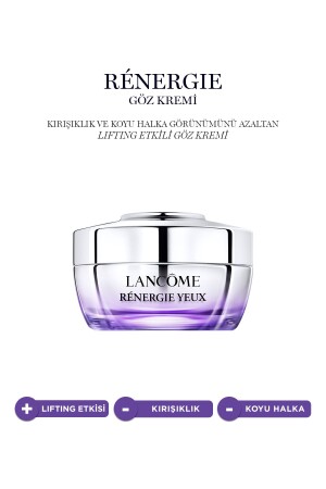 كريم ضد التجاعيد العين من خلال قشرة منقوشة من قِبل MNZ- Renergie Yeux 15 ml 3614273923934 Le226400 - Lancome