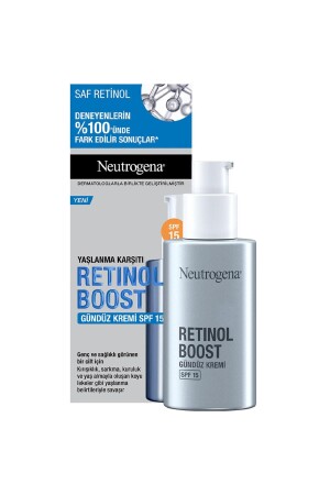MNZ- Retinol Boost Anti- Aging Day Cream Spf 15 50 مل 3574661657394 - Neutrogena