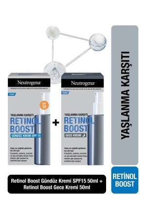 MNZ- Retinol Boost Anti- wrinkle day cream Antiaging 50 مل + Retinol Boost PKTRTNLGNDZKRM - Neutrogena