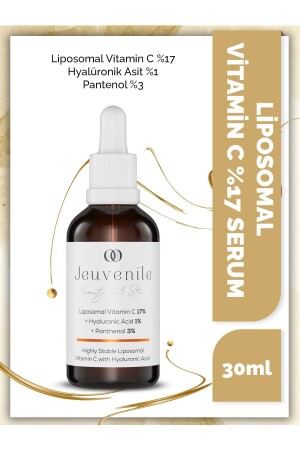 MNZ- Revitalizing Brightening فيتامين سي الليبوسومي 17% سيروم 30 مل - فيتامين سي 17% سيروم الوجه 30 مل 8682397030444 - Jeuvenile
