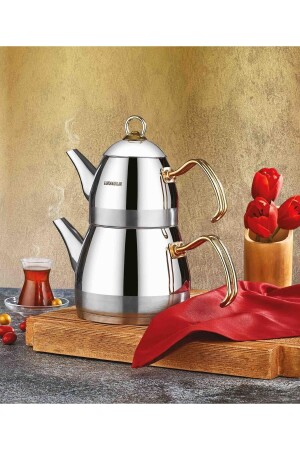 MNZ-روما خط الذهب متوسط الحجم مجموعة الشاي ROMAGORTA - Kahramanlar