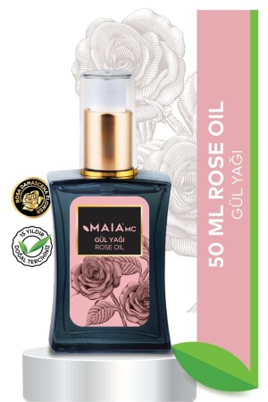 زيت MNZ- Rose يرمي الجلد، ويستخدم في العناية بالجلد والتنظيف - Maia Mc