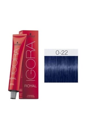 MNZ- Royal Mix صبغة الشعر 0-22 مقلل البرتقال 60 مل - Igora