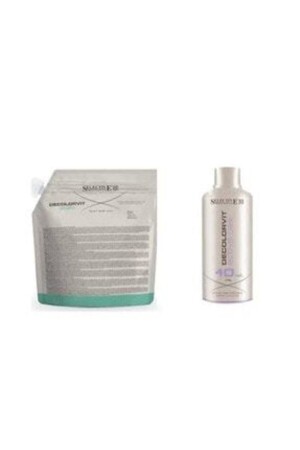 MNZ- Selectıve Decolorvit خفيف الرأس 500gr+ Decolorvit استخدام فعال أكسيدات 30 حجم 750 ml - Selective