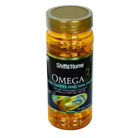 MNZ- Shiffa Home Omega3 Soft 1000 Mg x 100 كبسولة - Aksuvital
