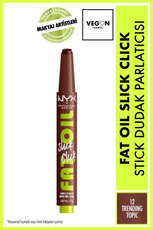 زيت من الدهون من MNZ - Slick Click Shine Lip Balm - 12 موضوع منتج - Nyx Professional Makeup