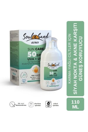MNZ- مضادة للقضبان والحملة الحمراء SPF 50 كريم الشمس 110 مل 8680407133789 - Soul N Sand