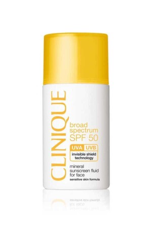 سائل واقي شمسي من المعدات من MNZ للوجه Spf 50 كريم شمسي 30 مل ZJYR - Clinique