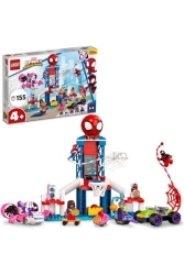 MNZ-® مارول سبيدي وأصدقائه المدهشين Spider-Man Web Hub 10784 (155 قطعة) RS-L-10784 - LEGO