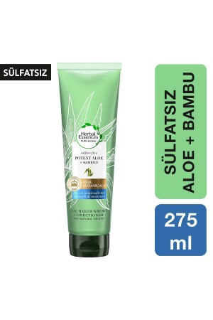 كريم رعاية الشعر من الـ MNZ- Sulfate Free Power and Humidity Aloe Bamboo 275 ml - Herbal Essences