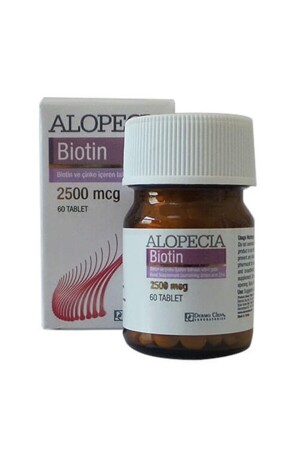 MNZ- Super Potency Biotin 2500 ميكرو غرام 60 حبوب - Alopecia