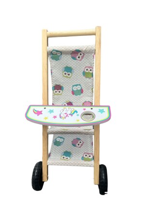 عربة الأطفال من الخشب من MNZ T2392 - Toysilla