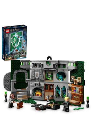 MNZ-® هاري بوترTM سليثيرينTM العلم الوطني 76410 - مجموعة بناء الألعاب الإبداعية (349 قطعة) - LEGO
