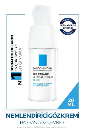 MNZ- Toleriane Dermallergo حساسة للعين المكونة كريم الرطوبة - La Roche Posay