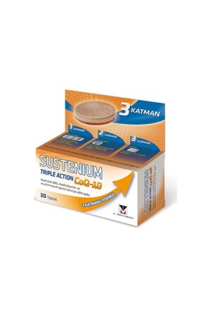 MNZ- Triple Action Coq-10 30 حبوب منع الحمل - Sustenium