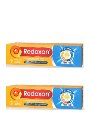 MNZ- Triple Effect فيتامين C فيتامين D زنك إيفيرفيسنت 15 قرص - حزمة 2 86995460204472 - Redoxon