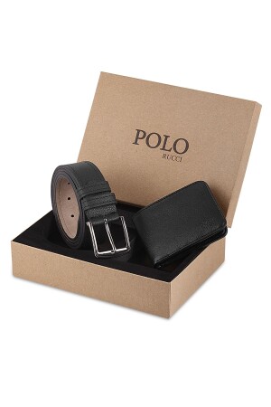 حزام أسود للرجال من صندوق MNZ TYC00338577278 - POLO Rucci
