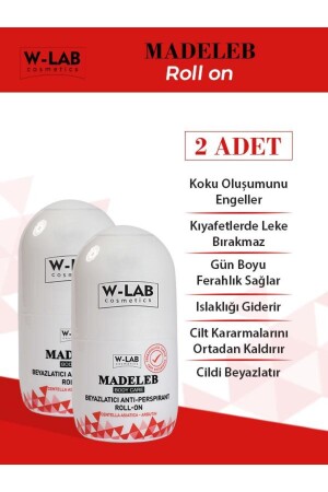 MNZ- W- lab Madeleb Roll على 50 مل 2 علبة - W-Lab Kozmetik