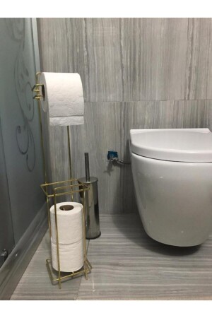 MNZ-حامل ورق المرحاض الوقوف على الأقدام WC، نابكين حامل حمام الملحقات a581g01 - biray home