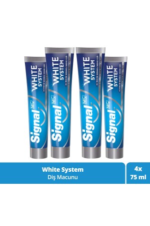 مستحضرات الأسنان الأبيض MNZ- White System لسنان الأبيض خلال أسبوعين 75 مل - Signal