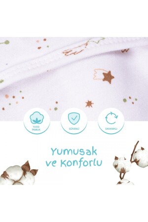 MNZ-0 -3 شهور طلاء نمط 100% القطن - NEW YSKSML - Sevi Bebe