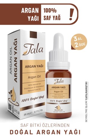 MNZ-100% زيت الأرجان النقي والطبيعي 20 مل - Tala